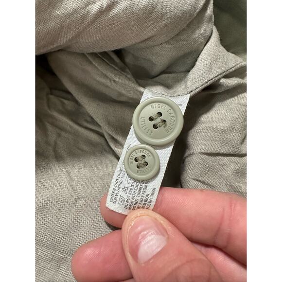 Nigel Cabourn Utility Jacket Tan Type B1 Cold Weather NC9 Outerwear Size 33 Tan - Picture 8 of 16